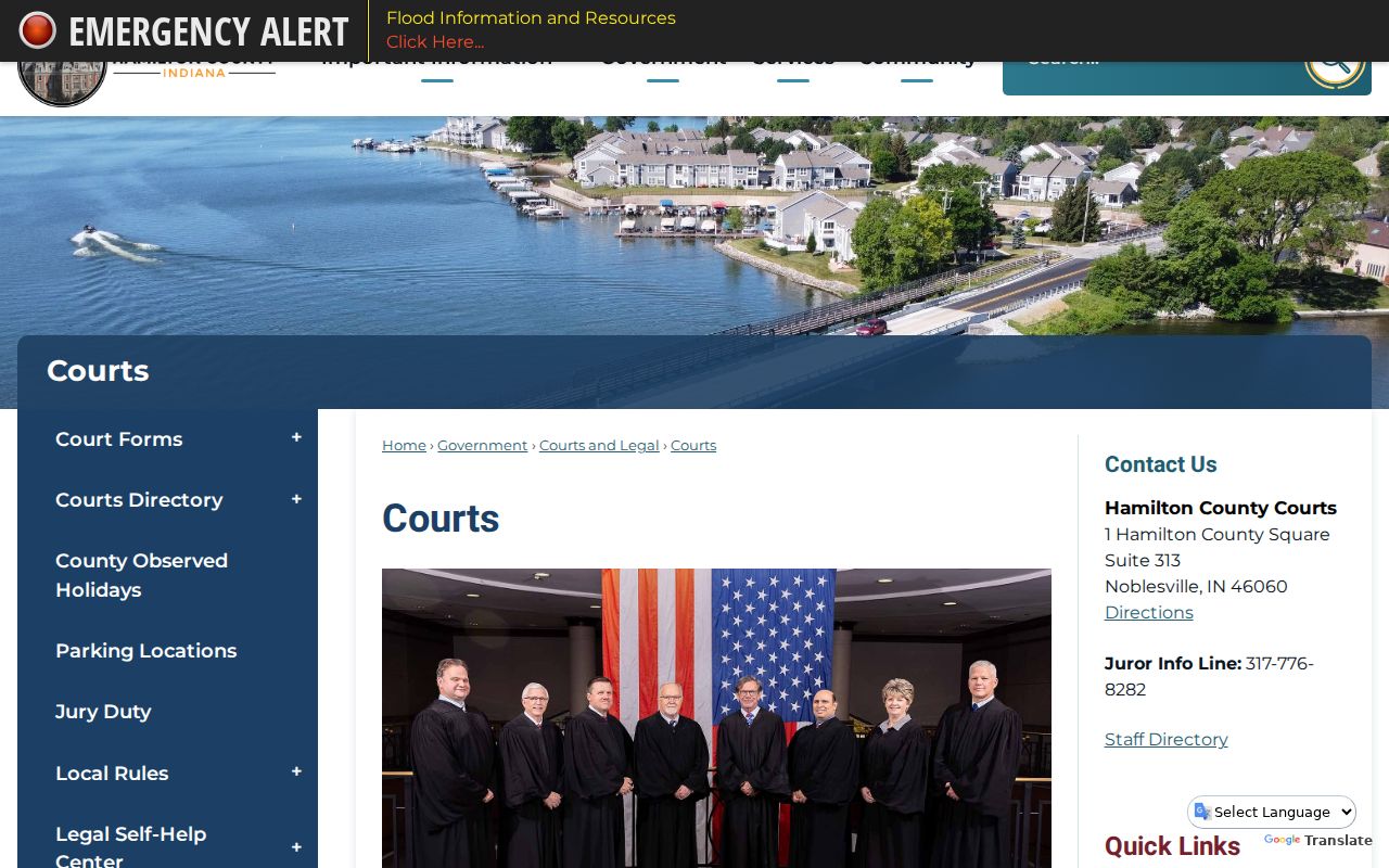 Hamilton County courts overview and public case search information