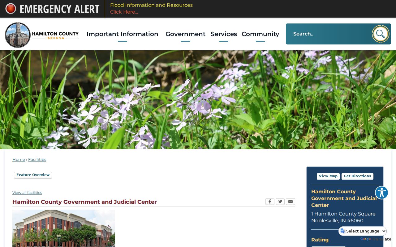 Hamilton County Government and Judicial Center listing